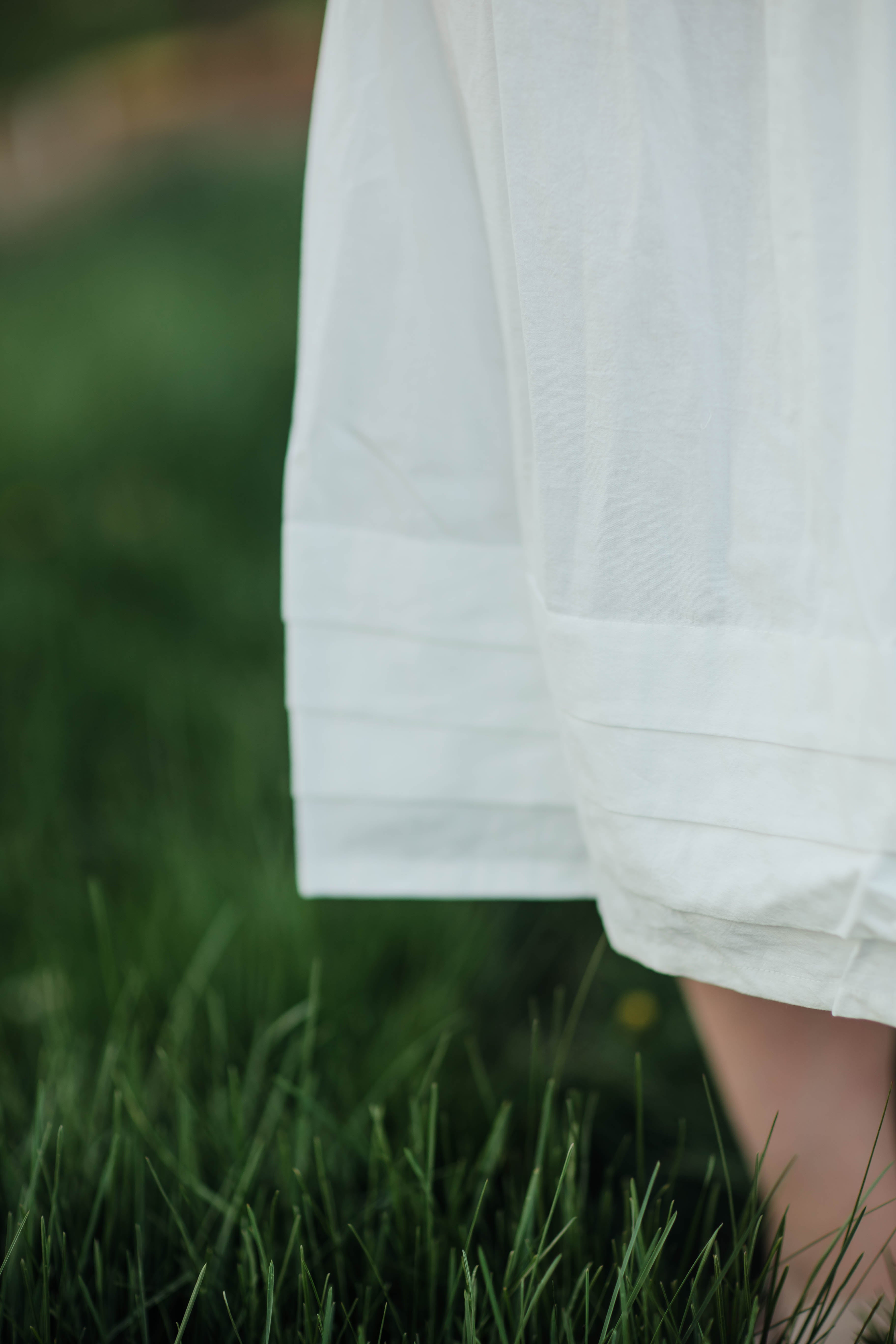 Joan Wrap Dress--White